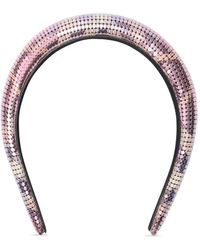 Burberry - Geruite Mesh Haarband - Lyst