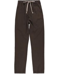 Rick Owens - Drawstring Trousers - Lyst