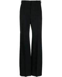 Del Core - High-Waist Flared Trousers - Lyst
