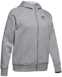 Under Armour - Zip-Up Hoodie - Lyst