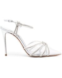 Casadei - Knot-Detail 120Mm Sandals - Lyst