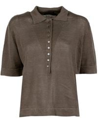 Seventy - Buttoned Polo Shirt - Lyst
