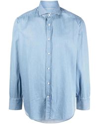 Brunello Cucinelli - ボタン デニムシャツ - Lyst