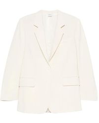Aspesi - Buttoned Long-Sleeve Blazer - Lyst