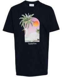 FAMILY FIRST - Camiseta con estampado Swan - Lyst
