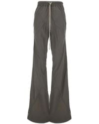 Rick Owens - Pantalones Acampanados Con Cordones - Lyst