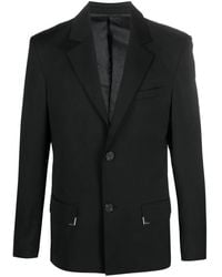 Han Kjobenhavn - Single-Breasted Twill Blazer - Lyst