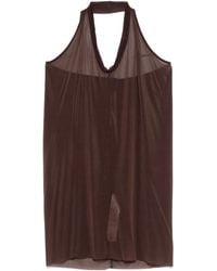 Rick Owens - Halter T Top - Lyst