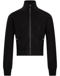 Rick Owens - Veste Zippée À Col Montant - Lyst