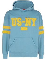 Supreme - Us-ny Cotton Hoodie - Lyst