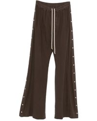 Rick Owens - Drawstring Wide-Leg Trousers - Lyst