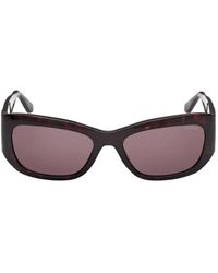 Guess - Tortoiseshell-Effect Rectangle-Frame Sunglasses - Lyst