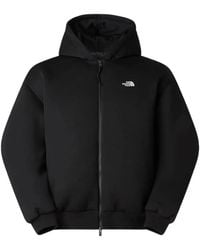 The North Face - Long-Sleeve Zip-Up Hoodie - Lyst