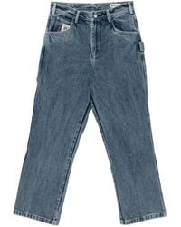 Bode - Knolly Brook Cropped Jeans - Lyst