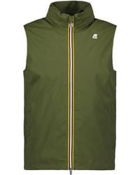 K-Way - Valen Zip-Fastening Gilet - Lyst