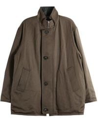 AURALEE - Manteau Réversible En Cuir - Lyst