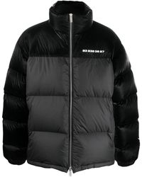 VTMNTS - Two-tone Feather-down Jacket - Lyst