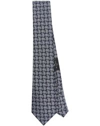 Etro - Krawatte aus Seide mit Print - Lyst