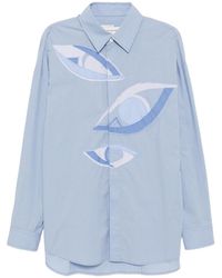 Feng Chen Wang - Patchwork Shirt - Lyst
