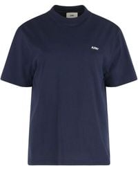 Autry - Logo-Embroidered T-Shirt - Lyst
