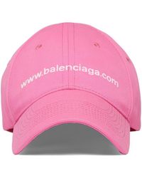 Balenciaga - Baseballkappe mit Logo-Stickerei - Lyst