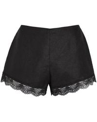 STAUD - Vov Shorts Met Kanten Afwerking - Lyst