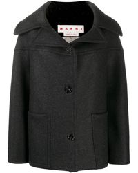 Marni Cappotto monopetto - Nero