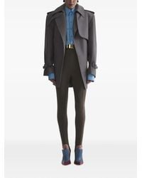 Mugler - Short Trench Coat - Lyst