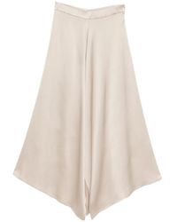 Alysi - Cropped Palazzo Pants - Lyst