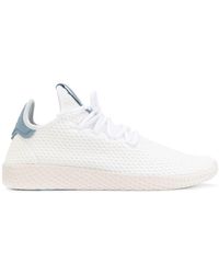 adidas Originals Leather X Pharrell Williams Tennis Hu Trainers In Red  By8720 for Men | Lyst