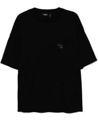 FIVE CM - Logo-Embroidered T-Shirt - Lyst