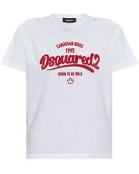 DSquared² - Logo-Print T-Shirt - Lyst