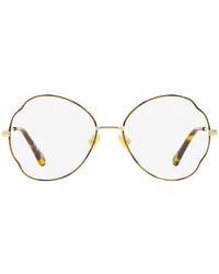 Chloé - Lunettes De Soleil À Monture Ronde - Lyst