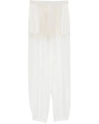 Alysi - Hose Mit Weitem Schnitt - Lyst