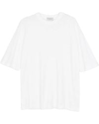 John Smedley - Short-Sleeve Cotton T-Shirt - Lyst