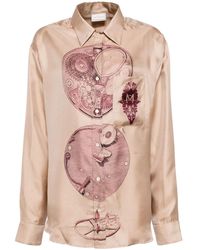 Pierre Louis Mascia - Shirt Met Print - Lyst