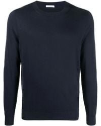 Malo - Strickpullover mit gerippten Bündchen - Lyst