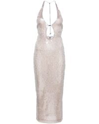16Arlington - Sola Midi-jurk Met Pailletten - Lyst