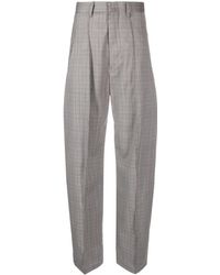 Isabel Marant - Sopiavea Plaid-check Tapered Trousers - Lyst
