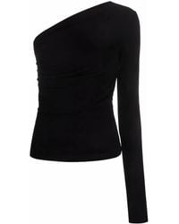 DSquared² - One-shoulder Long-sleeve Top - Lyst