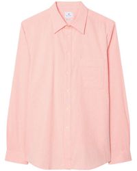 Paul Smith - Regular-Fit Textured-Stripe Shirt - Lyst