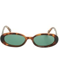 Le Specs - Outta Love Oval-Frame Sunglasses - Lyst