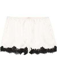 Doen - Iona Shorts Met Kanten Afwerking - Lyst