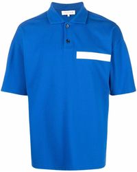 Mackintosh - Cutaway Collar Short-sleeve Polo Shirt - Lyst