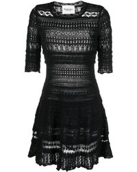 Isabel Marant - Knitted Cotton Mini Dress - Lyst