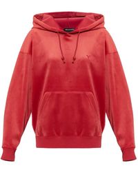 Y-3 - Logo-Embroidered Velvet Hoodie - Lyst