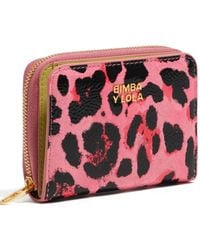 Bimba Y Lola - Leopard-Print Zipped Purse - Lyst