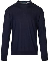 Kiton - Crew-Neck Long-Sleeve Sweater - Lyst