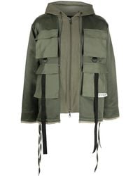 Mostly Heard Rarely Seen - M65 Cago-Pocket Zip-Up Jacket - Lyst