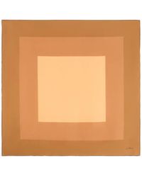 12 STOREEZ - Gradient-Effect Silk Scarf - Lyst